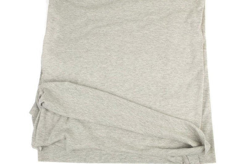 Light Heather Gray Ponte Knit Fabric Double Knit 2 yards Extra Wide ATK00439B